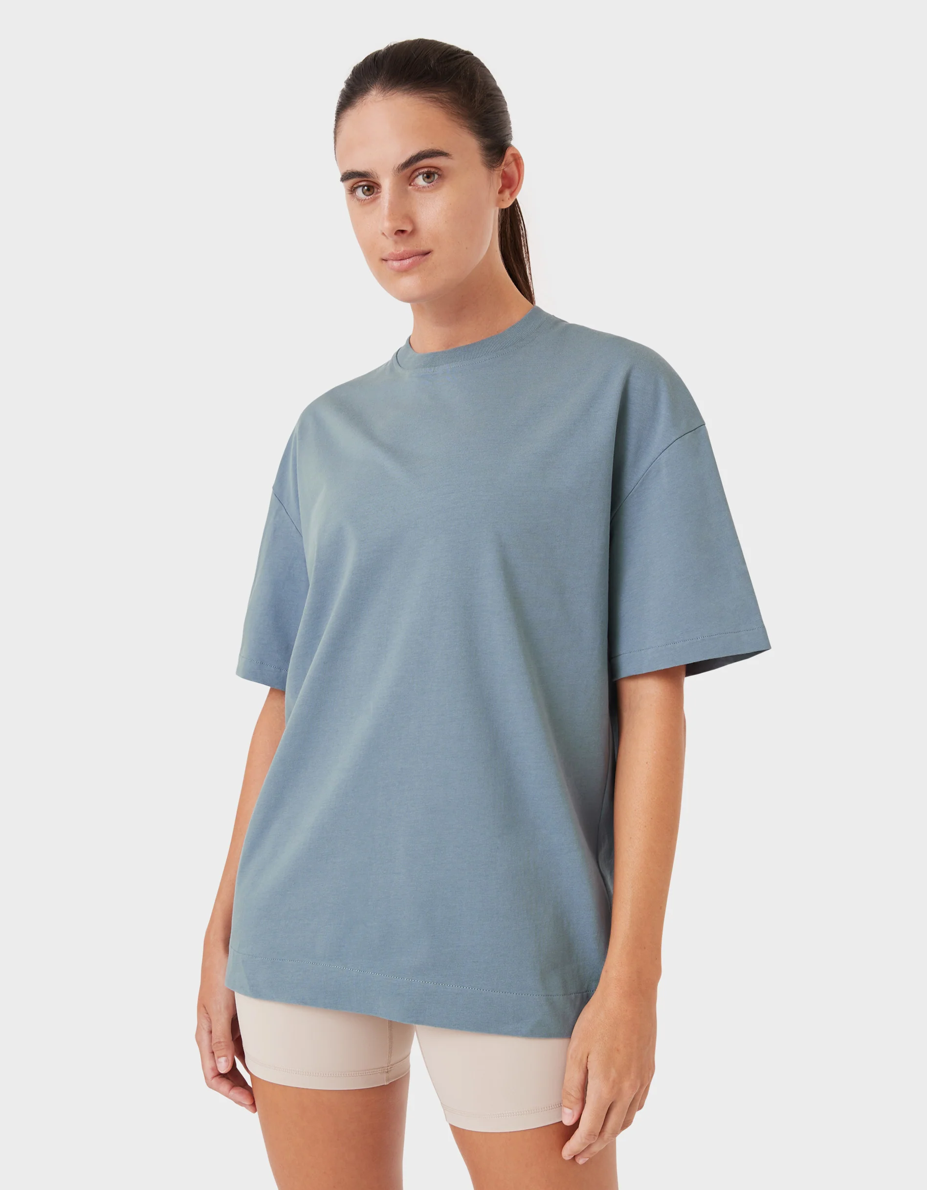 Float Tee Chalk Blue