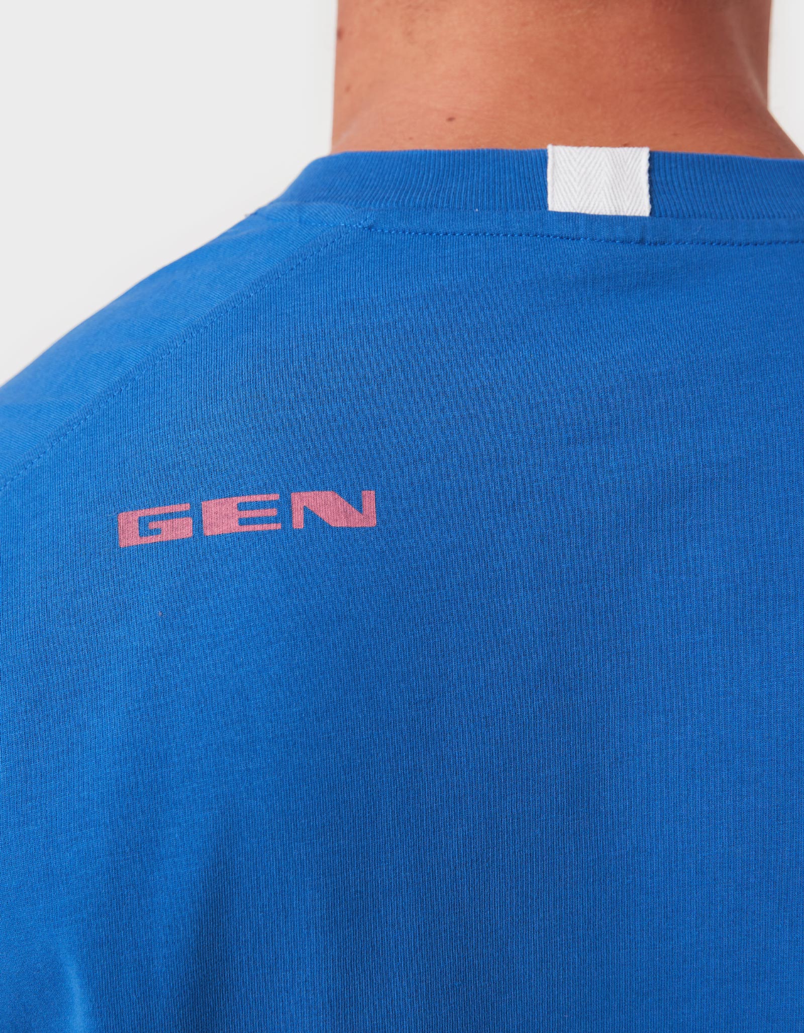 Mass DBL Tee Blue Bottle - Image 3