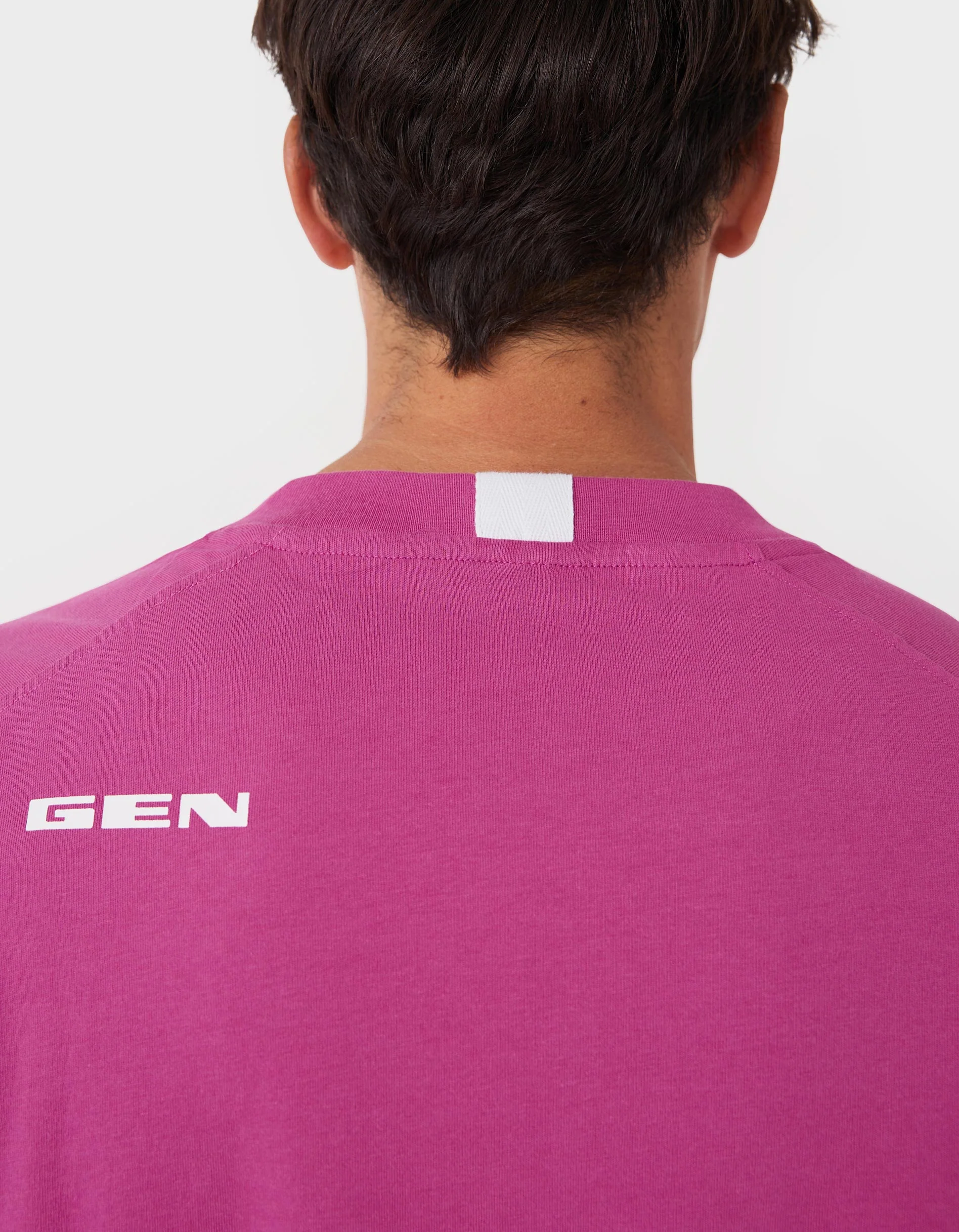 Mass DBL Tee Magenta - Image 2