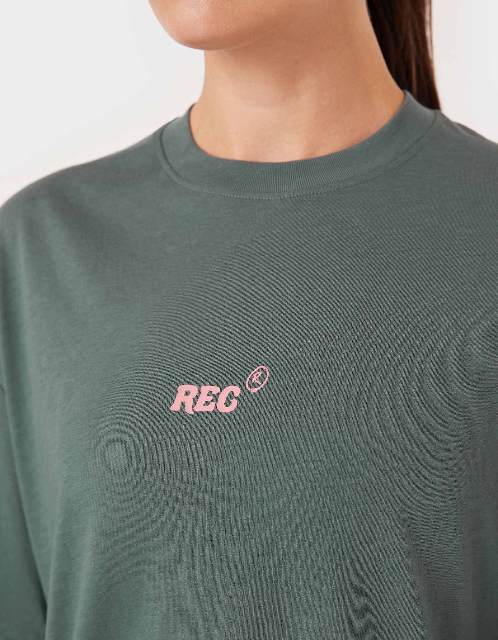 Oxy Float Tee Dk Jade - Image 2